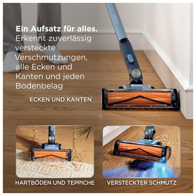 Handstaubsauger Beutellos bis 60 min Laufzeit HEPA  IA3244EUT (Blau) 