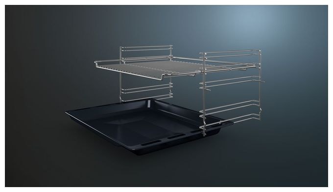 Herdset groß AutoClean humidClean mit 60 cm Glaskeramik Kochfeld EQ110KAFBE (HE010FBA1 + EA64RGNA1E) 