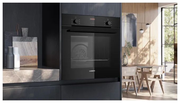 Backofen-Set groß mit autarkem 60 cm Induktions Kochfeld EQ31I6BMAT (HB213ABB3 + EH61ABFB5E) 