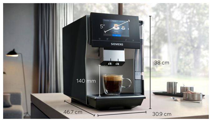 Kaffeevollautomat 19 bar 2,4 l 320 g  EQ700 TP715D01 (Grau) 