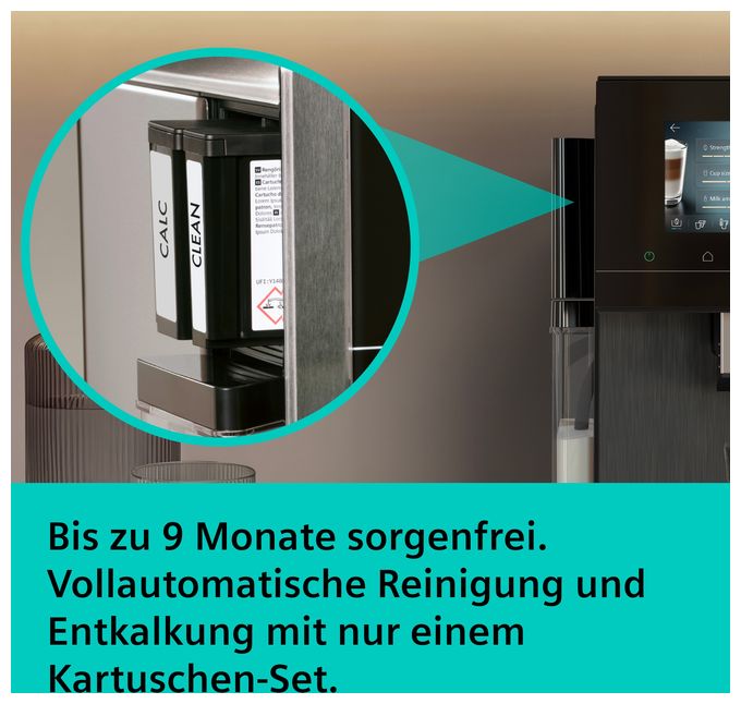 Kaffeevollautomat 19 bar 2,3 l 410 g (Dark inox) EQ900 plus TQ925EZ5  iAroma 