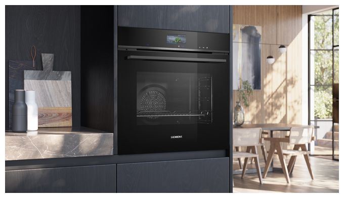 Einbaubackofen groß AutoClean HR776G1B1 