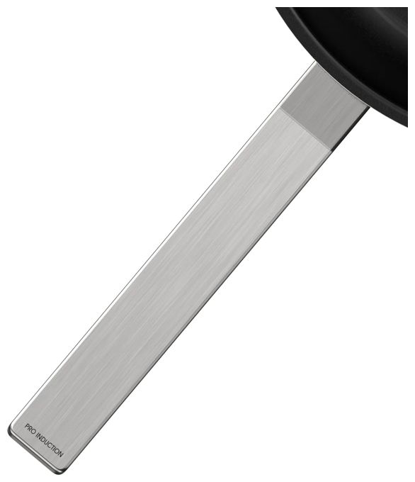 (Schwarz, Edelstahl) HZ9CF240 Allzweckpfanne 24 cm Rund 