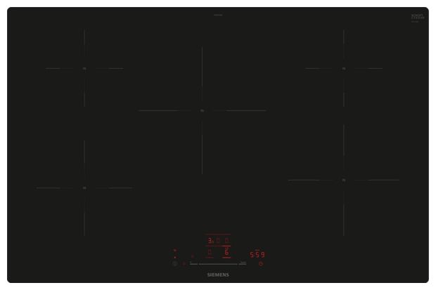 80 cm Induktions Kochfeld/Herdplatte 5 Zone(n) iQ100 EH801HVB1E autarkes 