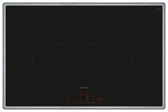 80 cm Induktions Kochfeld/Herdplatte 5 Zone(n) iQ100 EH845HVB1E autarkes 