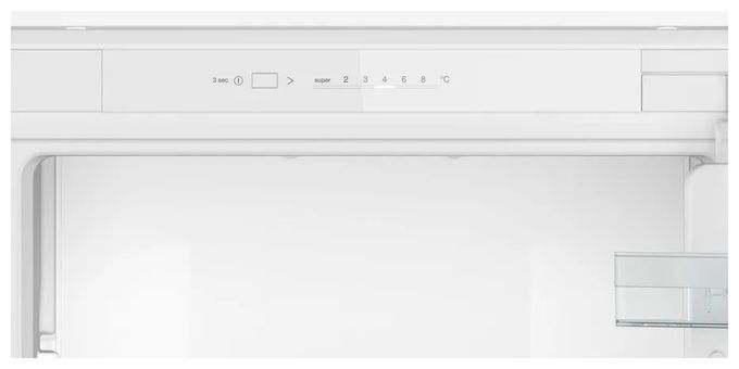 204 l 122,5 cm Einbaukühlschrank EEK: E 101 kWh Jahr iQ100 KI41RNSE0 Schlepptür 