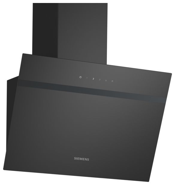 Abluft/Umluft Dunstabzugshaube/Esse Wand 60 cm (Schwarz) IQ100 LC65KDK60 