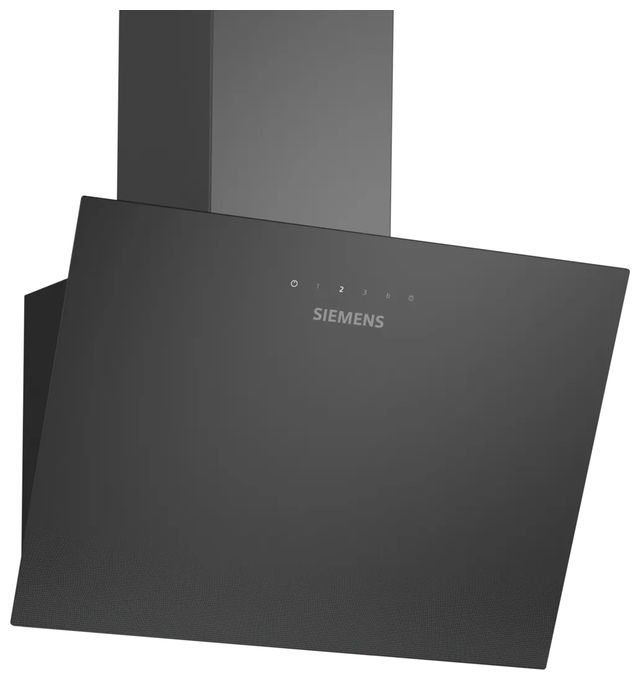 Dunstabzugshaube Wand 60 cm Abluft/Umluft (Schwarz) iQ100 LC65KDK6K 