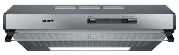 Abluft/Umluft Dunstabzugshaube/Esse Wand 60 cm (Silber) iQ100 LU62LFA51 