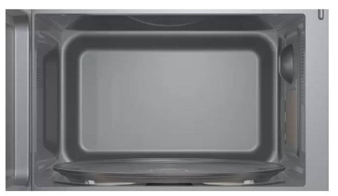 Einbau-Mikrowelle 800 W Größe: klein 5 Stufen (Schwarz, Edelstahl) iQ300 BF523LMB3 