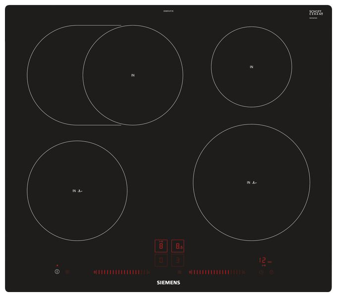 Induktions Kochfeld/Herdplatte 4 Zone(n) iQ300 EH601LFC1E autarkes 60cm 