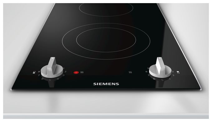 Glaskeramik Kochfeld/Herdplatte 2 Zone(n) iQ300 ET375CFA1E autarkes Domino 30cm 