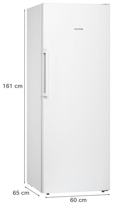 200 l Gefrierschrank 221 kWh Jahr NoFrost  iQ300 GS29NVWEP (Weiß) 