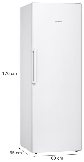 225 l Gefrierschrank 229 kWh Jahr NoFrost  iQ300 GS33NVWEP (Weiß) 