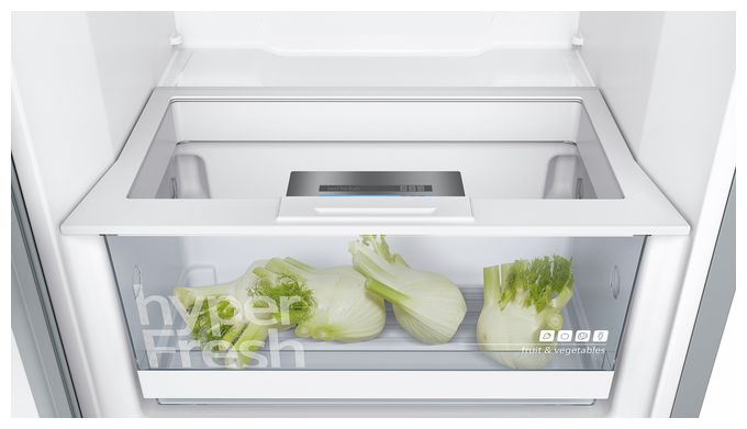 346 l / 346 l Kühlschrank freistehend EEK: E 116 kWh Jahr  iQ300 KS36VVIEP (Edelstahl) 