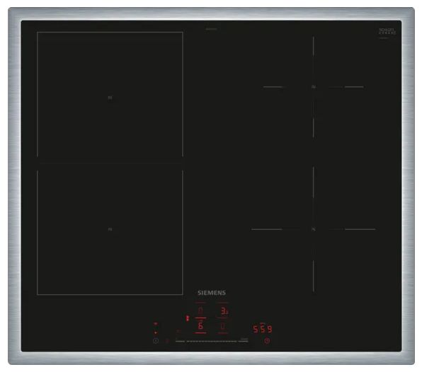 60 cm Induktions Kochfeld/Herdplatte 4 Zone(n) iQ500 ED64RHSB1E autarkes 