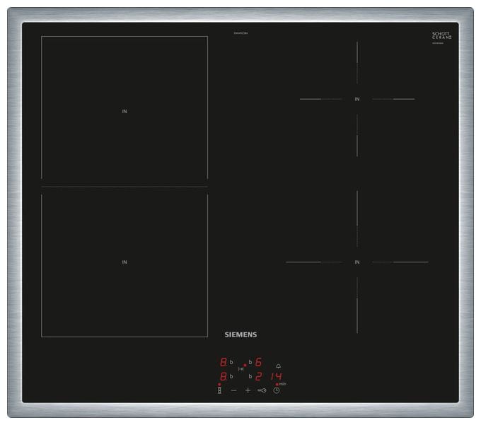 60 cm Induktions Kochfeld/Herdplatte 4 Zone(n) iQ500 EM645CSB6E herdgebundenes 