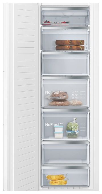 212 l Einbau Gefrierschrank 235 kWh Jahr NoFrost iQ500 GI81NACE0 