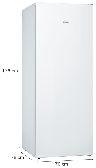 328 l Gefrierschrank 212 kWh Jahr NoFrost  iQ500 GS54NUWDV (Weiß) 