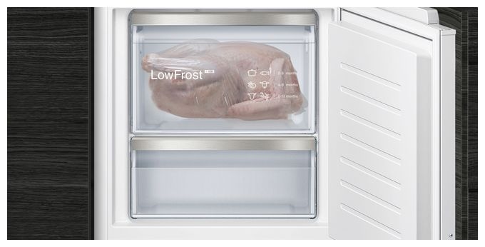 167 l / 62 l 158 cm Einbau Kühl-/Gefrierkombination 166 kWh iQ500 KI77SADD0 