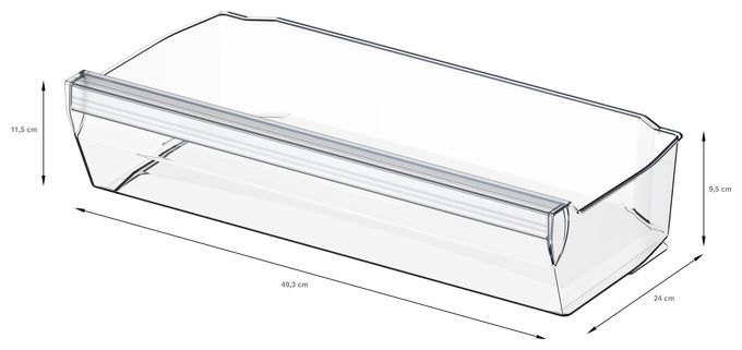 93 l 82 cm Einbaukühlschrank EEK: D 119 kWh Jahr iQ500 KU22LADD0 