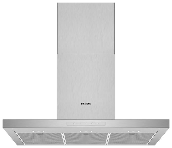 Abluft/Umluft Dunstabzugshaube/Esse Wand 90 cm (Edelstahl) iQ500 LC97BCP50 