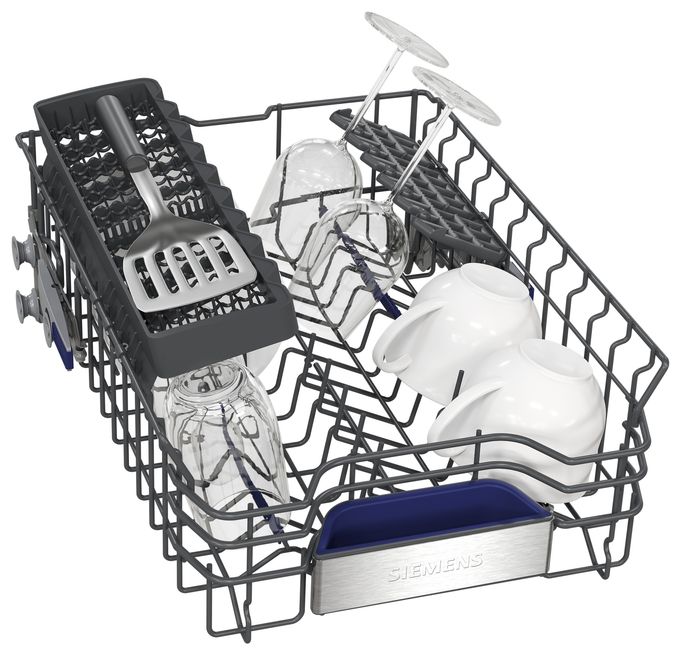 45 cm Geschirrspüler vollintegriert (ohne Front) leise 10 Maßgedecke aquaStop Funktion iQ500 SR85E802LE 