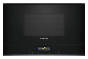 Einbau-Mikrowelle 900 W Größe: mittel Grill (Schwarz) iQ700 BE732L1B1 