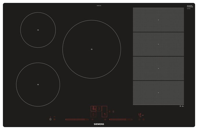 Induktions Kochfeld/Herdplatte 5 Zone(n) iQ700 EX801LVC1E autarkes 80cm 