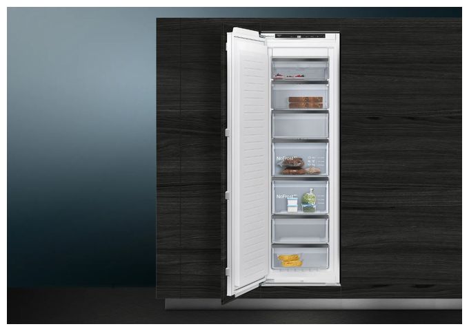 212 l Einbau Gefrierschrank 235 kWh Jahr NoFrost iQ700 GI81NHNE0 