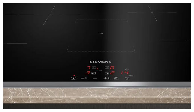 Backofen-Set groß AutoClean activeClean mit autarkem 80 cm Induktions Kochfeld PQ214IA02Z (HB273ABS3 + EH845BFB5E) 