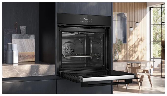 Backofen-Set groß AutoClean activeClean mit autarkem 60 cm Induktions Kochfeld PQ31I6BMAT (HB271ABB3 + EH61ABFB5E) 