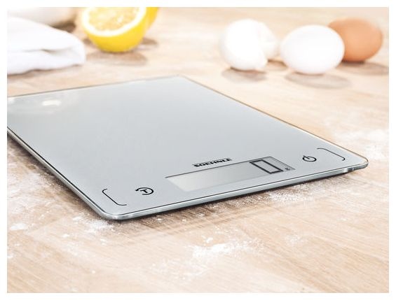 Elektronische Küchenwaage bis 10 kg Genauigkeit 1 g  61504 Page Comfort 300 (Silber) 