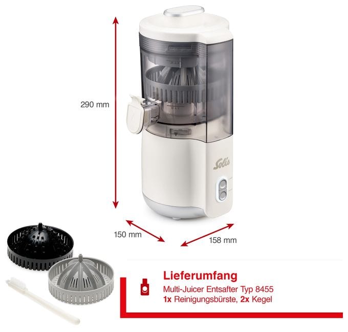 100 W  8455 Multi-Juicer (Weiß) 
