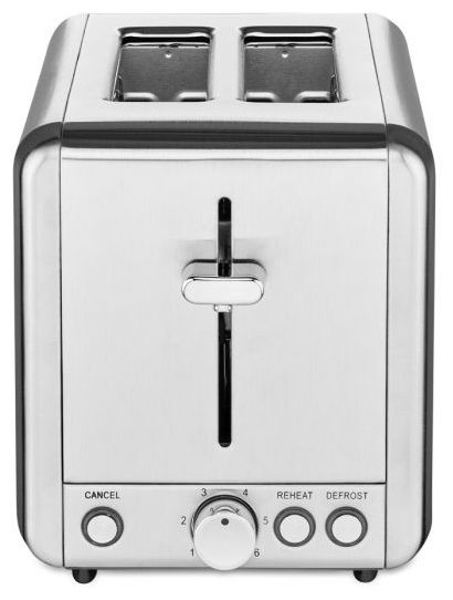 Toaster 925 W 2 Scheibe(n) 6 Stufen  920.12 Toaster Steel (Edelstahl) 