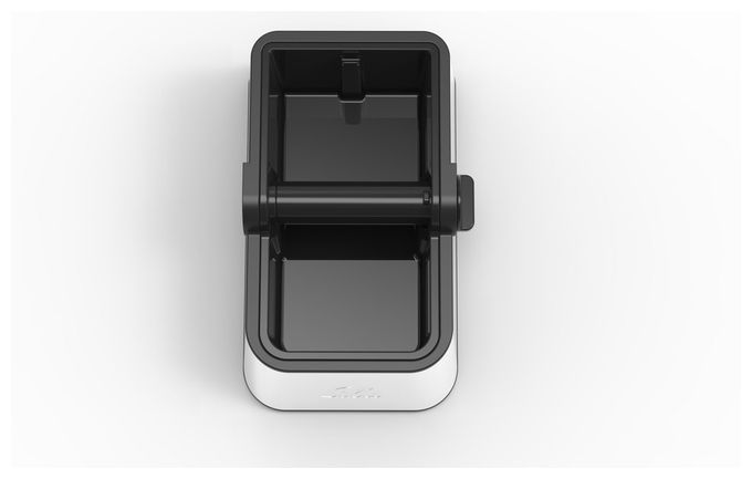 Kaffeesatzbehälter  97843 Perfetta Knock Box (Schwarz, Edelstahl) 