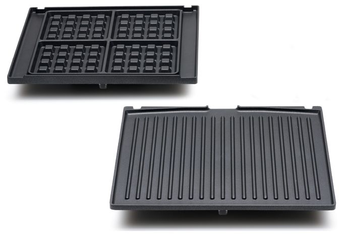 2000 W mit 280 x 250 mm Fläche  Contact Grill Pro (Grau) 