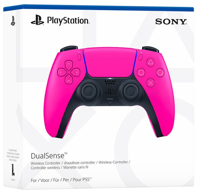 Analog / Digital Gamepad für PlayStation PS5  DualSense Wireless Controller (Pink) 