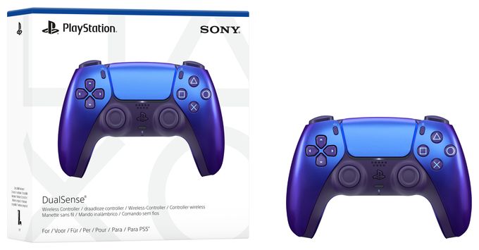 Analog / Digital Gamepad für PlayStation 5, Android, MAC, PC, iOS  DualSense Wireless Controller (Indigo) 