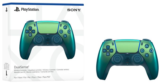Analog / Digital Gamepad für PlayStation 5, Android, MAC, PC, iOS  DualSense Wireless Controller (Türkis) 