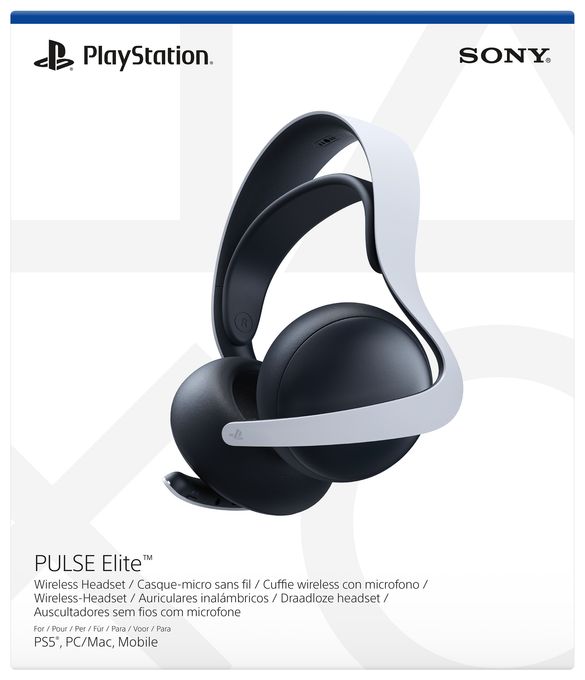 Over Ear Bluetooth Kopfhörer kabelgebunden&kabellos 30 h Laufzeit  Pulse Elite (Schwarz, Weiß) 