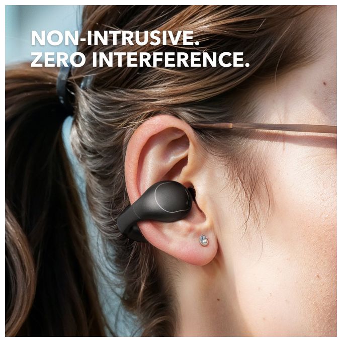 Ohraufliegender Bluetooth Kopfhörer kabellos IPX4  C40i (Schwarz) 
