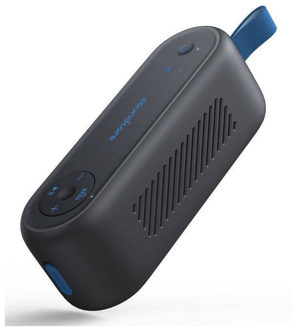 16 W Bluetooth Lautsprecher IPX7 Laufzeit bis 20 h  Select 3 (Grau, Blau) 