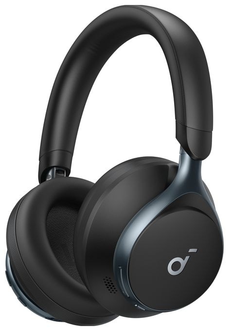 Ohraufliegender Bluetooth Kopfhörer kabelgebunden&kabellos  Space One (Schwarz) 