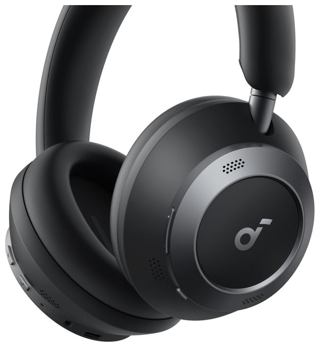 Ohraufliegender Bluetooth Kopfhörer kabellos  Space One Pro (Schwarz) 