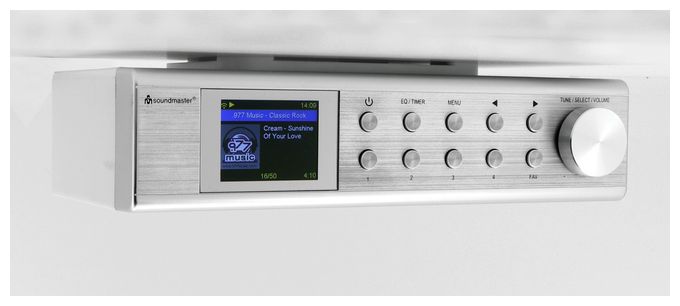 DAB+, FM, UKW Radio Internet  IR1500SI (Silber) 