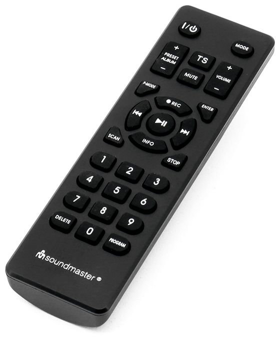 DAB+, FM 20 W Bluetooth  MCD1950SW (Schwarz) 