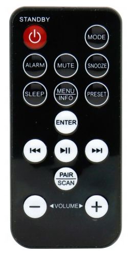 Bluetooth DAB+, FM Radio Tragbar  NR961 (Holz) 