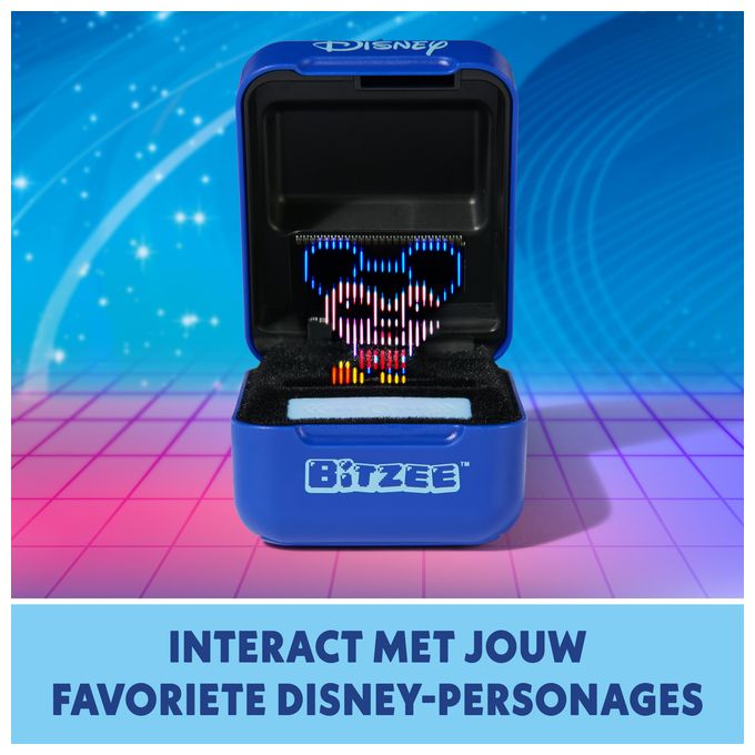 Bitzee Disney - Digitale Charaktere zum Anfassen, interaktives Spielzeug mit 30 virtuellen elektronischen Figuren, die auf Bewegung und Berührung reagieren 