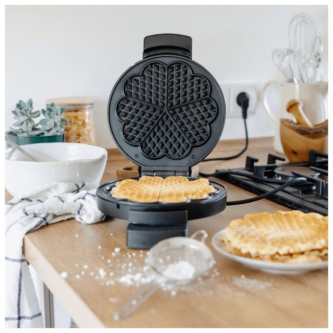 Waffeleisen Herz (Form) für 5 Waffel(n) 900 W WE3 XL 